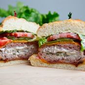 Bacon Wrapped Jalapeno Popper Burgers