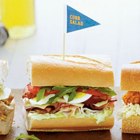 Cobb Salad Sandwiches
