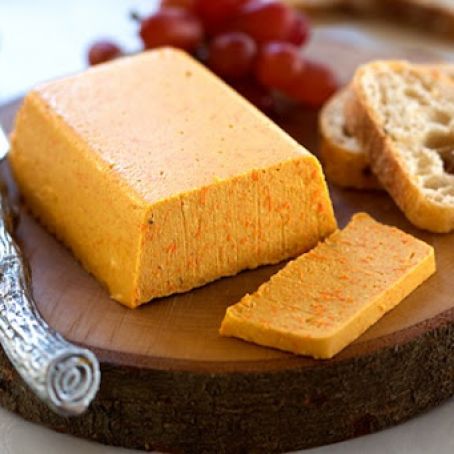 Smoky Vegan Cheddar Cheez