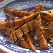Roasted Sweet Potatoes with Balsamic Drizzle