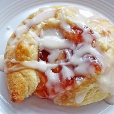 Strawberry Cheese Danish