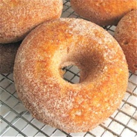 Pumpkin Cake Doughnuts
