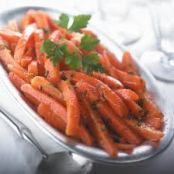 Ginger and Honey Glazed Carrots