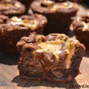 Chocolate Peanut Butter Brownie Bites