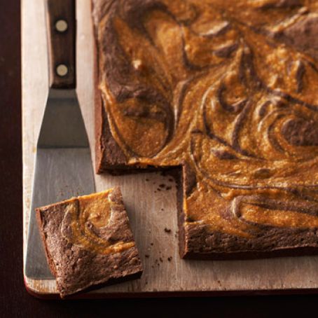 Caramel-Swirl Brownies