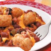 Cheesy Chili Tots