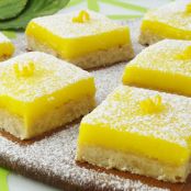 Shortbread with Lemon Curd Bars