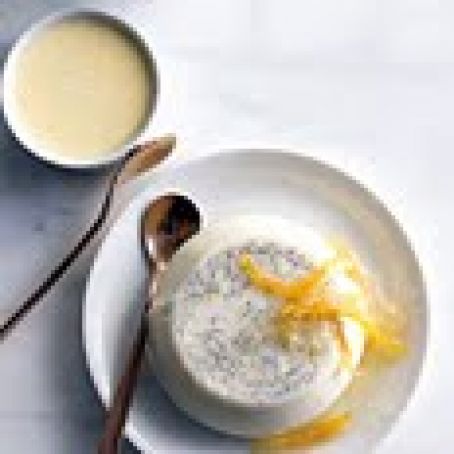 Lemon Pannacotta with Lemon Marmalade