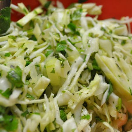 Cabbage salad (mexican)