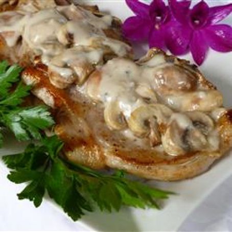 Mushroom Pork Chops
