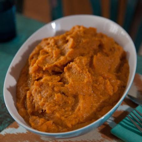 Oven-Dried Mashed Sweet Potatoes