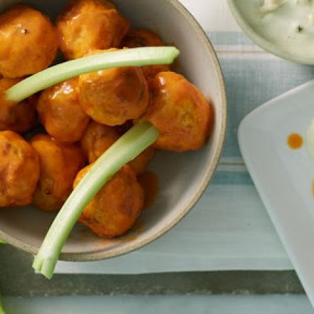 Slow-Cooker Buffalo Chicken Meatballs