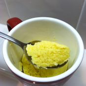 Lemon Coconut One Minute Cake