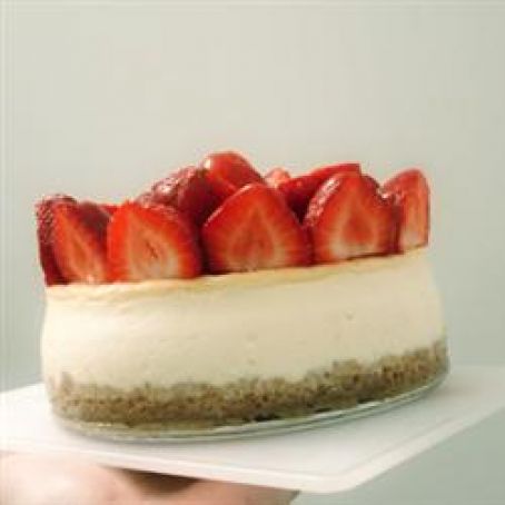 Two Step Creamy Cheesecake