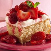 Strawberry Shortcake Squares