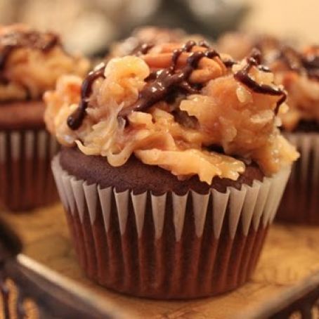 German Chocolate Cake (or Cupcakes)