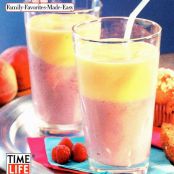 Peach Melba Shake
