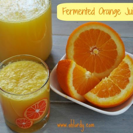 Lacto-Fermented Orange Juice (an Orangina-like beverage)