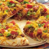 Easy Grilled Nacho Pizzas
