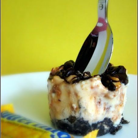 Mini Butterfinger Ice Cream Cake
