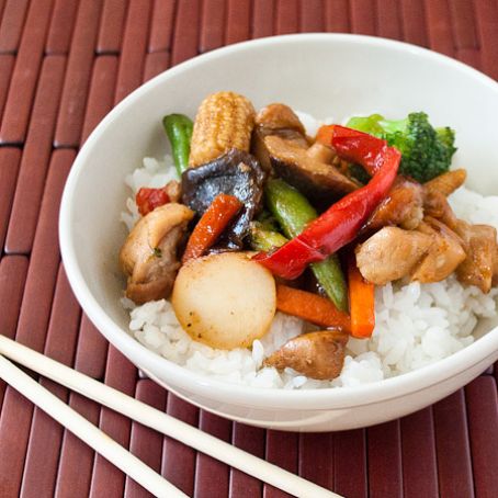 CHICKEN****Sweet Chili Chicken Rice Bowl