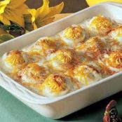 Baked Stuffed Eggs