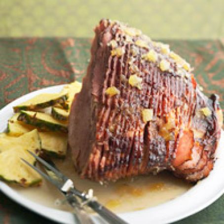Pineapple-Glazed Ham