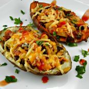 Frank’s RedHot Kickin’ BBQ Stuffed Potato Skins