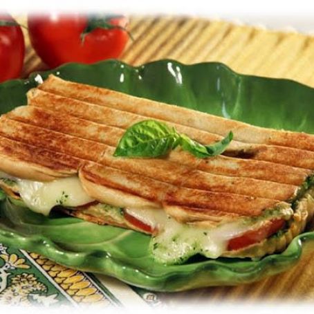 Garden Pesto Panini