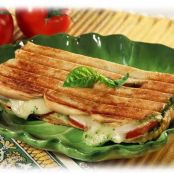 Garden Pesto Panini
