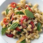 Roasted vegetable pasta salad