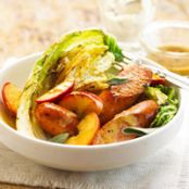 Wilted Cabbage & Brats