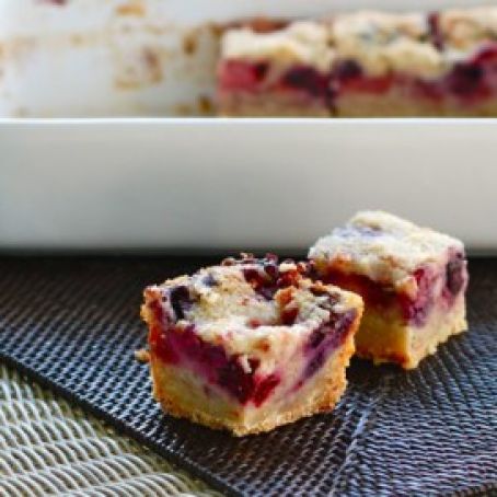 Triple Berry Pie Bars