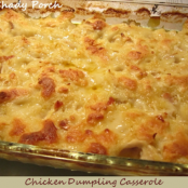 Chicken Dumpling Casserole