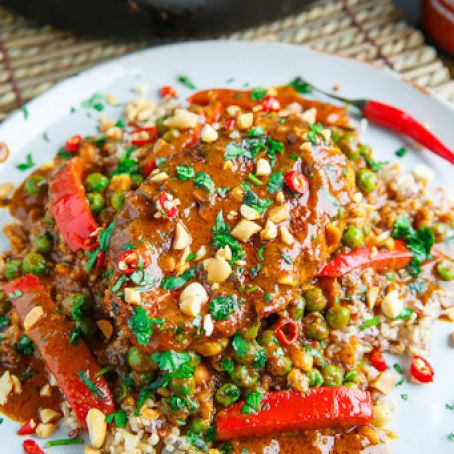 Thai Peanut Chicken Saute