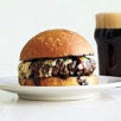 Burger with Port and Stilton