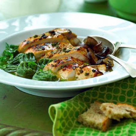 Skillet Chicken-Chervil