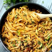 One Pot Spicy Thai Noodles