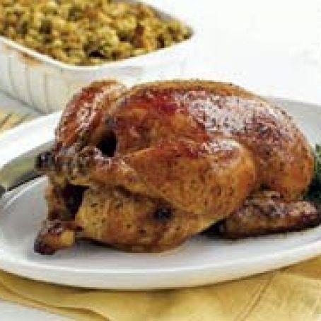 Pollo entero al horno con Salsa para Asar