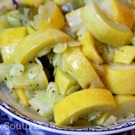 Smothered Summer Squash and Onions