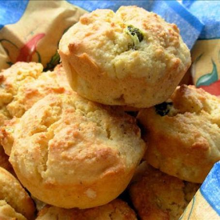 Corn Muffins, Spicy with Jalapenos