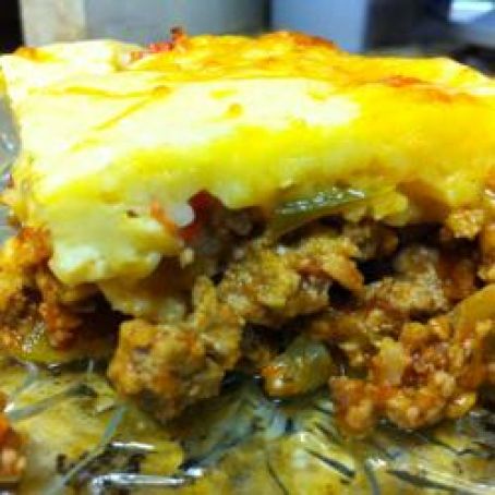 Bacon Cheeseburger Upside Down Pizza