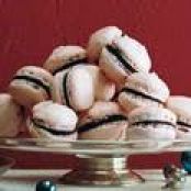 Raspberry Chocolate French Macaroons