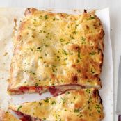 Salami-Mozzarella Calzone