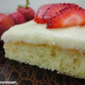 Grammy's White Sheet Cake