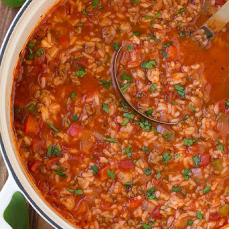 Stuffed Pepper Soup