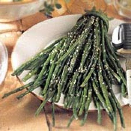 YARD LONG BEAN SALAD w/JAPANESE DRESSING