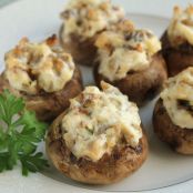 Bacon & Cheese Stuffed Mushrooms