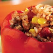 Easy Santa Fe Style Stuffed Peppers