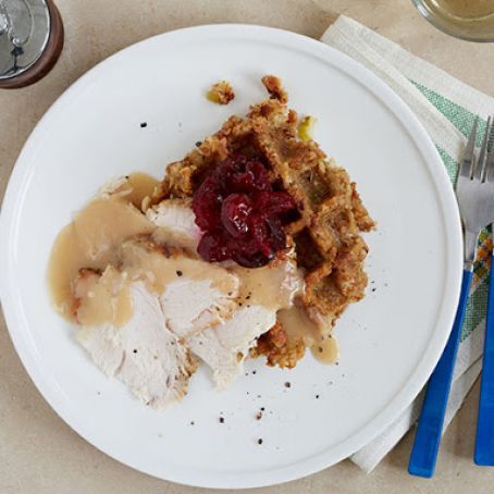 Waffled Leftover Thanksgiving Brunch